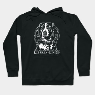 Funny Proud Nederlandse Kooikerhondje dog portrait Hoodie